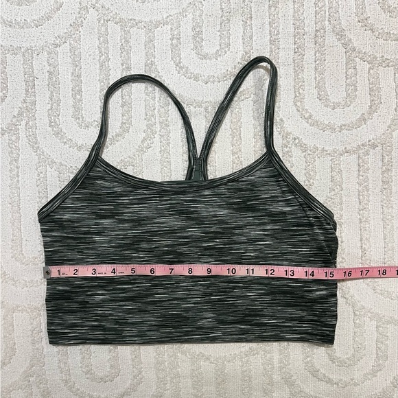 Aerie ROYAL PALM The Hugger Ombre Racerback Sports Bra - Picture 4 of 10
